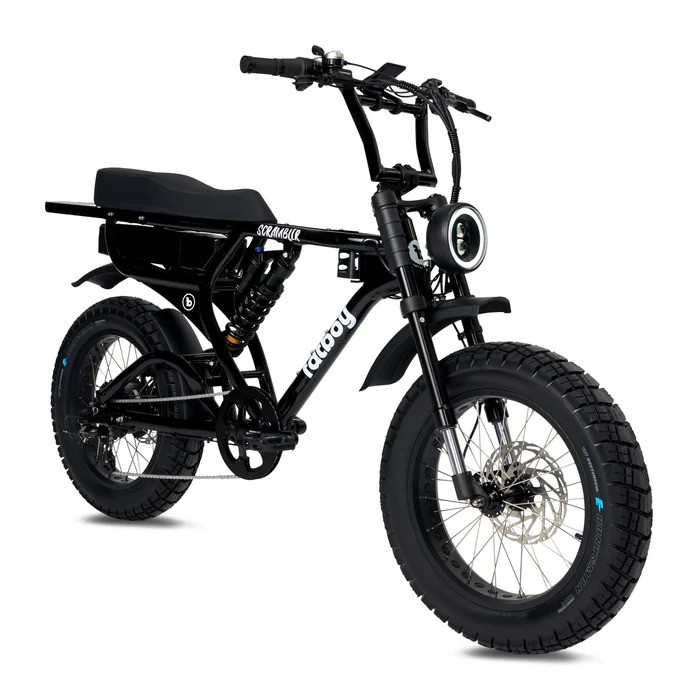 Featured image for “Fatboy - The Scrambler eBike - Gloss Black”