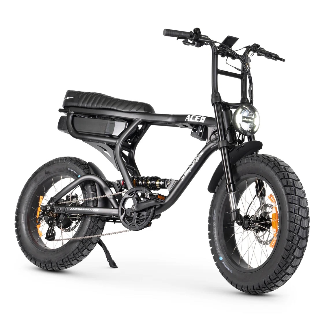 Featured image for “Ampd Bros - ACE-X Pro Dual Suspension - Matte Black - Series 3”
